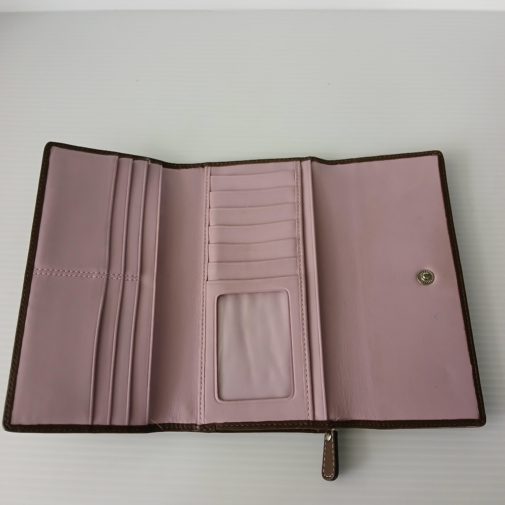 Coach Brown Leather Wallet - Picture 9 of 13